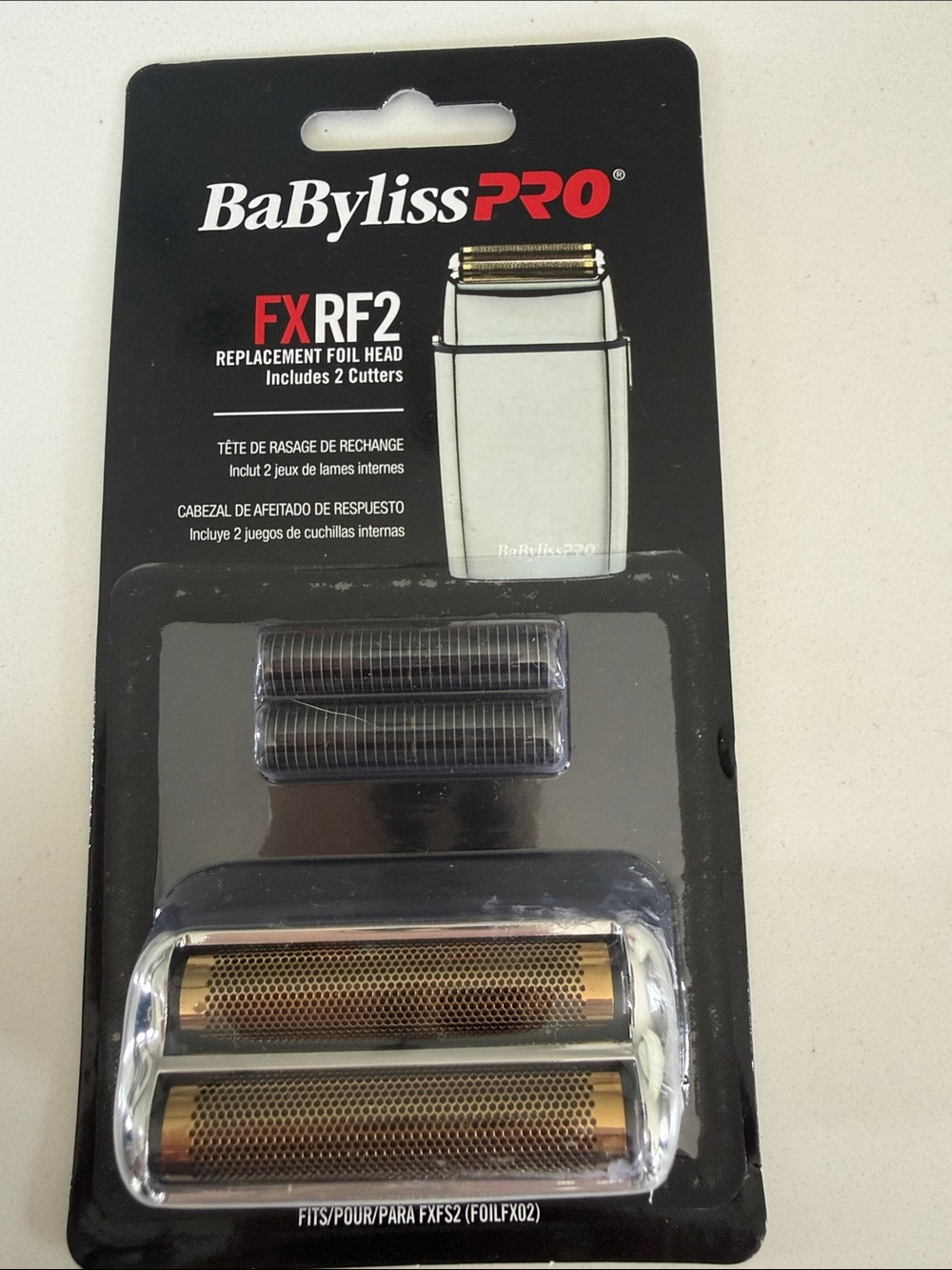 BaByliss Pro Replacement Foil Head with 2 Cutter Bars for FXRF2